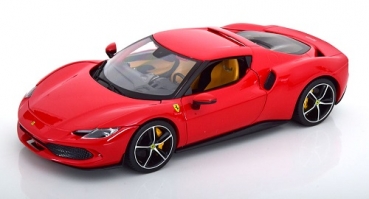 16018R  Ferrari 296 GTB 2021 Rosso Corsa1:18